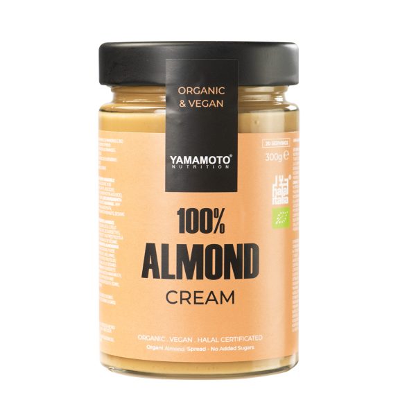 ALMOND CREAM (100% ORGANIC & VEGAN) - YAMAMOTO NUTRITION