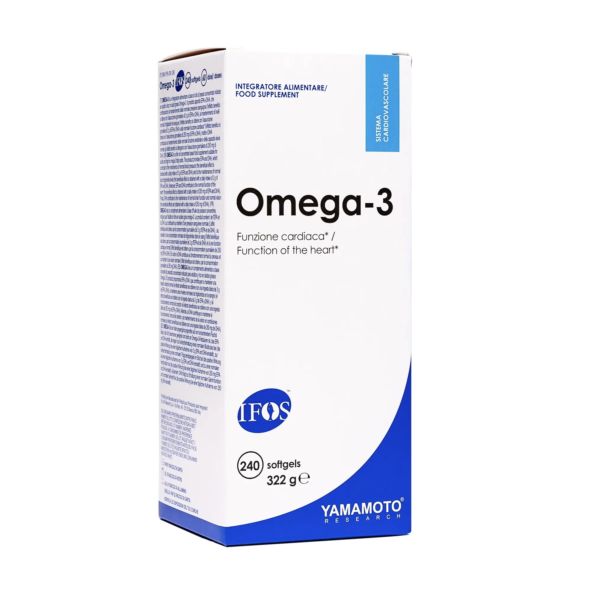OMEGA-3 IFOS – 240 ДРАЖЕТА / 60 ДОЗИ