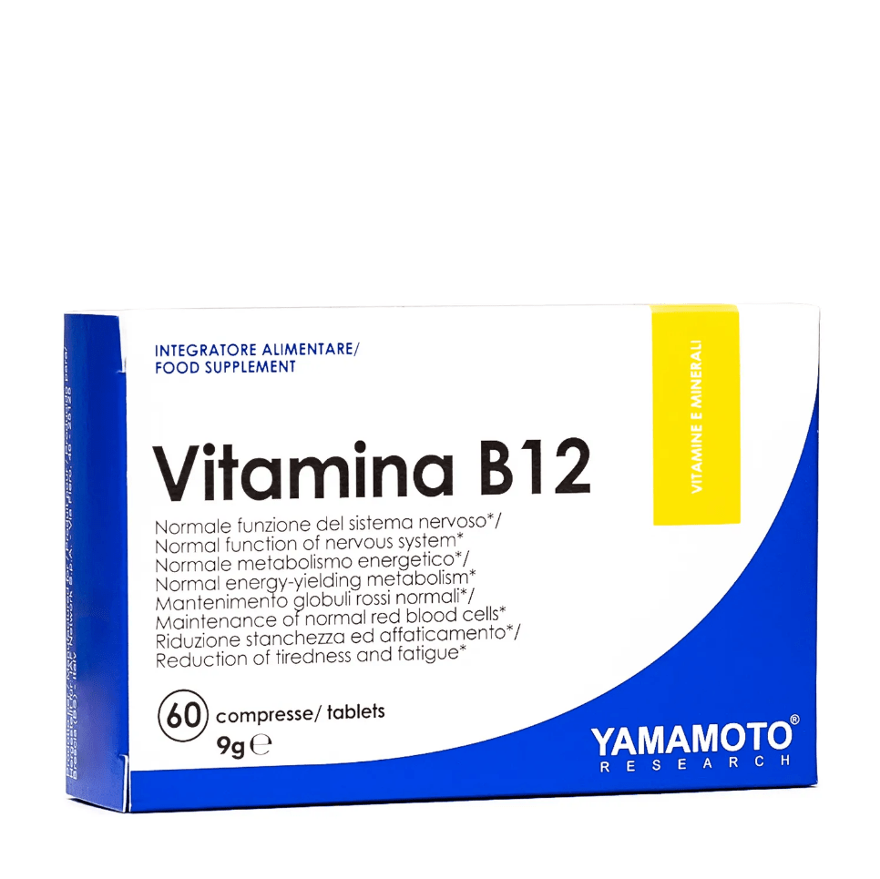 Vitamina B12 (Metilcobalamina) - 60 Таблетки / 60 Дози